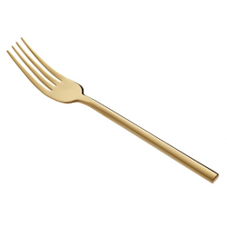 Modern Gold Dinner Fork (Qty of 10)
