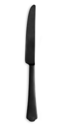 ETHAN BLACK BRUSHED DINNER KNIFE (Qty of 10)