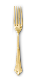 EMPIRE GOLD MIRROR DINNER FORK (Qty of 10)
