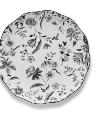 ELEANOR CHARCOAL SALAD PLATE (Qty of 10)