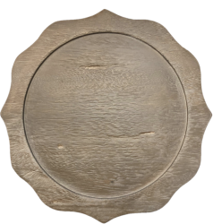 BENNETT RUSTICO GREY CHARGER PLATE (Qty of 10)