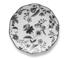 ELEANOR CHARCOAL B&B PLATE (QTY OF 10)