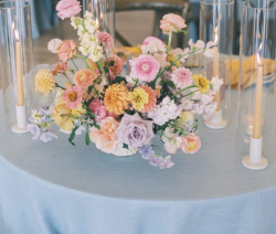 132” Round Panama Linen