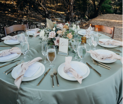 108 Round Tablecloth Satin