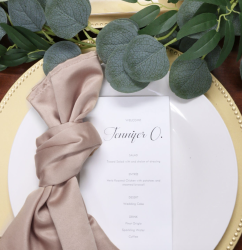 Napkins Matte Satin