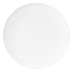 Iris White Coupe Dinner Plate (Qty of 10)